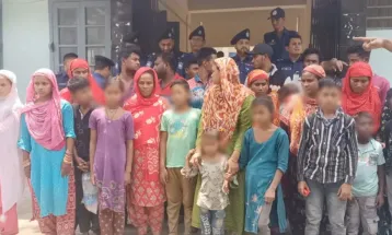 পঞ্চগড়ে দুই সীমান্ত দিয়ে নারী-শিশুসহ ২৬ জনকে পুশইন