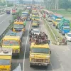 ঢাকা-টাঙ্গাইল-যমুনা সেতু মহাসড়কে তীব্র যানজট