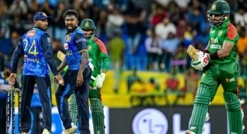 তানজিদ-জাকেরের হাফ সেঞ্চুরির পরও অবিশ্বাস্য ব্যাটিং ধসে বাংলাদেশের হার