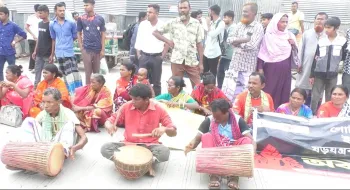 গাইবান্ধায় ইপিজেড বাস্তবায়নের দাবিতে ঢাকা-রংপুর মহাসড়ক ২ ঘণ্টা অবরোধ