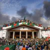 স্বৈরাচার হাসিনার পলায়ন, ঢাকামুখী জনস্রোত