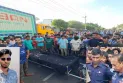 নীলফামারীতে গুলিতে নিহত ইপিজেড শ্রমিকের লাশ নিয়ে সড়ক অবরোধ