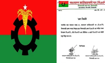 নীলফামারী জেলা বিএনপির অধীন সব কমিটি বিলুপ্ত ঘোষণা