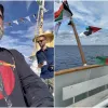 গাজার পথে শহিদুল আলম, বুকে আবু সাঈদ হাতে লাল-সবুজের পতাকা