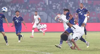 শেষ মুহূর্তে গোল হজমে জেতা ম্যাচ ড্র করলো বাংলাদেশ