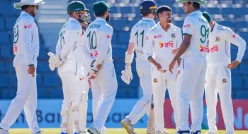 আয়ারল্যান্ডকে ইনিংস ও ৪৭ রানে হারাল বাংলাদেশ