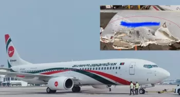বিমানের দুই উড়োজাহাজের ধাক্কা