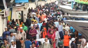 ঈদের ছুটিতে ঢাকা ছেড়েছেন ৭৩ লাখ মানুষ