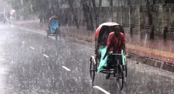 সারা দেশে বজ্রসহ বৃষ্টির আভাস