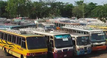 বগুড়ায় বাস চলাচল বন্ধ