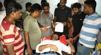 রাবি ছাত্রদলের হাতে আহত ছাত্রদল নেতা 