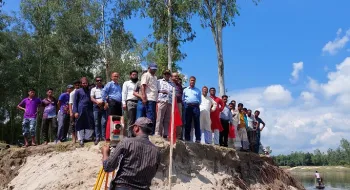 পঞ্চগড়ের আউলিয়া ঘাটে ওয়াই সেতু লেআউট প্রদান