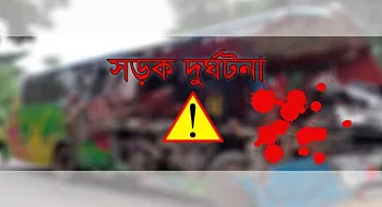 পঞ্চগড়ে বরযাত্রীবাহী মাইক্রোবাসে ট্রাকের ধাক্কা, আহত ১৬