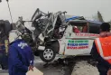 ট্রাককে অ্যাম্বুলেন্সের ধাক্কা, রোগীসহ নিহত ৬