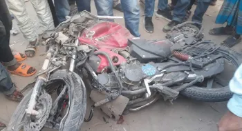 ঠাকুরগাঁওয়ে সড়ক দূর্ঘটনায় প্রাণ গেল দুই মোটরসাইকেল আরোহীর