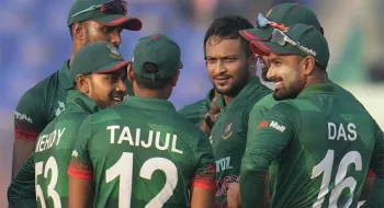 সাকিবের রেকর্ড গড়া ম্যাচে টাইগারদের জয়