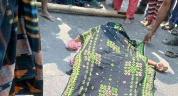 দিনাজপুরে ট্রাকচাকায় পৃষ্ট  হয়ে কলেজ ছাত্রী নিহত