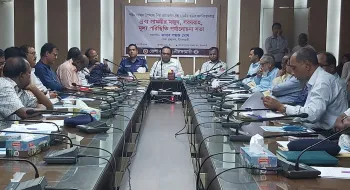 পবিত্র রমজানে নীলফামারীতে খাদ্যদ্রব্য সামগ্রীর বাজার দর নিয়ন্ত্রণে পর্যালোচনা সভা