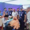নীলফামারীতে পুলিশের পক্ষে বিনামূল্যে চক্ষু শিবির