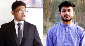 বেরোবির ফিল্ম অ্যান্ড আর্ট সোসাইটির সভাপতি রাতুল, সম্পাদক শিশির