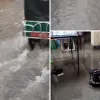রংপুরে ভারী বর্ষণে তলিয়ে গেছে নিম্নাঞ্চল