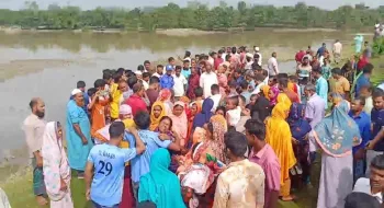 নিখোঁজের ১৮ ঘন্টা পর দুই সন্তান ও মায়ের হাঁত বাধাঁ লাশ উদ্ধার