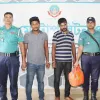 অ্যাম্বুলেন্সে মৃতদেহ পরিবহনের আড়ালে মাদক ব্যবসা, গ্রেপ্তার ২