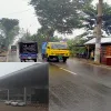 উত্তরাঞ্চলে গুড়ি গুড়ি বৃষ্টি॥ ঘন কুয়াশা ও বৃষ্টির কারণে ৬ ঘন্টা পর সৈয়দপুরে বিমান ওঠা-নামা