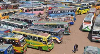 রংপুর বিভাগে রাজশাহীর বাস চলাচল বন্ধ