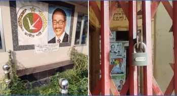 জাপা কার্যালয় সকালে রওশনপন্থিদের দখলে, দুপুরে তালা মারলেন কাদেরপন্থিরা