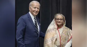 শেখ হাসিনাকে চিঠি পাঠিয়ে যা বললেন বাই‌ডেন