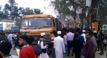 লালমনিরহাটে ট্রাকের চাকায় পিষ্ট হয়ে মাদ্রাসা শিক্ষার্থী নিহত
