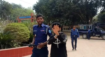 ঠাকুরগাঁওয়ে স্বাস্থ্য সহকারী পরীক্ষায় যুবক আটক