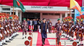 কুড়িগ্রামের খাবারে বেজায় খুশি ভুটানের রাজা