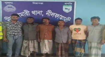 নীলফামারীতে বুদ্ধিপ্রতিবন্ধী নারীকে গণধর্ষন -গ্রেপ্তার ৬