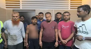 কারাগারের ছাদ ফুটো করে পালানোর চেষ্টা, মৃত্যুদণ্ডপ্রাপ্ত ৪ কয়েদি গ্রেফতার