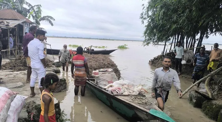 তিস্তার পানি বিপৎসীমার ওপরে, নিম্নাঞ্চল প্লাবিত তিস্তার পানি বিপৎসীমার ওপরে, নিম্নাঞ্চল প্লাবিত