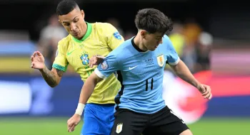 টাইব্রেকারে ব্রাজিলকে হারিয়ে সেমিতে  উরুগুয়ে