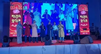 পূজামণ্ডপে ‌‌‌‌‘ইসলামি গান’, আসল সত্যটা কী?