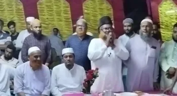 পূজামণ্ডপে জামায়াতের কেন্দ্রীয় নেতার গীতা পাঠ