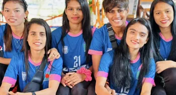 সাফ জিতে দেশে ফিরলেন সাবিনা-ঋতুপর্ণারা