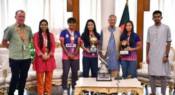 নারী ফুটবলারদের বেতনসহ সব সমস্যা সমাধানের আশ্বাস প্রধান উপদেষ্টার