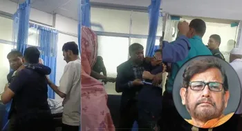 হাসপাতালে আসাদুজ্জামান নূরকে দেখেই কিল-ঘুসি