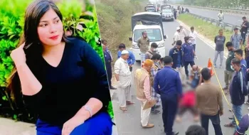 পরিচয় পাওয়া গেলো মহাসড়কে মুখ থুবড়ে পড়ে থাকা নিহত তরুণীর