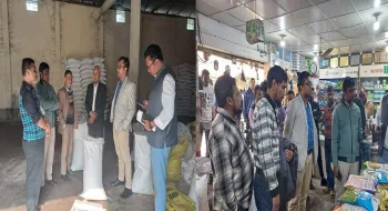 ডোমারে সার ও বীজ ব্যবসায়ীকে জরিমানা