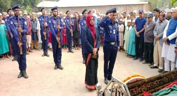 বীর মুক্তিযোদ্ধা উমর আলী আর নেই, রাষ্ট্রীয় মর্যাদায় দাফন 