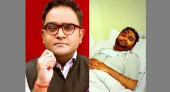 উপস্থাপক ময়ূখ রঞ্জনের মৃত্যুর মুখ থেকে ফিরে আসা ছবি নিয়ে তোলপাড়