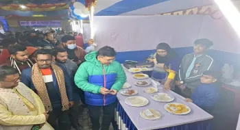 নীলফামারীতে তিনদিন ব্যাপী লোকনাট্য সমারোহ ও পিঠা উৎসব শুরু