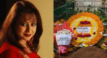 বনানী কবরস্থানে চিরনিদ্রায় শায়িত হলেন অঞ্জনা