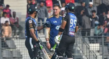 “ তুফান “ গতিতে ঢাকাকে হারিয়ে রংপুরের পাঁচে পাঁচ